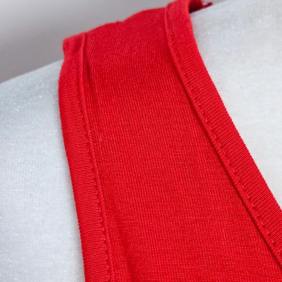 Venus EUC crisscross back sleeveless top Small Valentine red - Picture 16 of 17